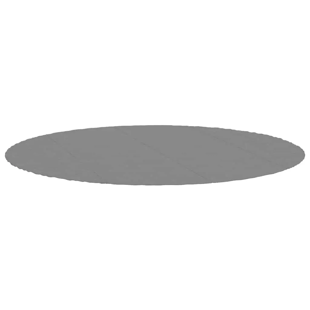 Circular Pool Ground Cloth Light Grey Ø458 cm, 4 Pieces