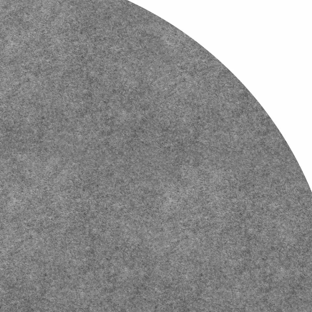 Circular Pool Ground Cloth Light Grey Ø458 cm, 4 Pieces
