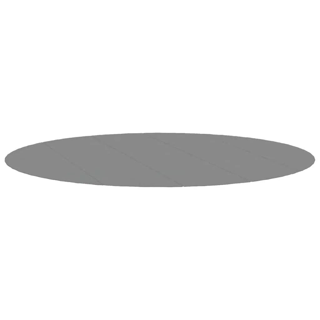 550cm Round Geotextile Pool Ground Cloth in Light Grey