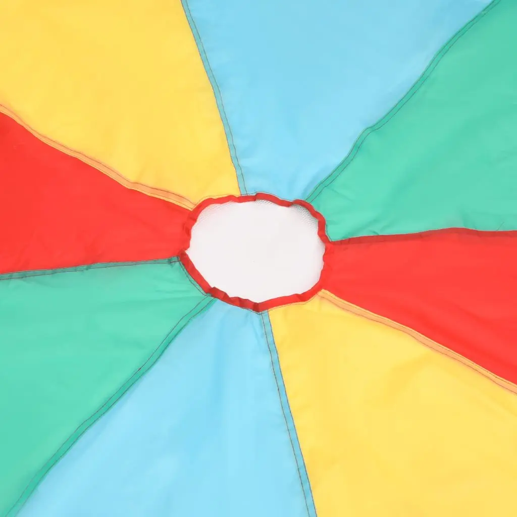 Play Parachute for Kids 3.5m Diameter Rainbow Colours Group Activity Game 8