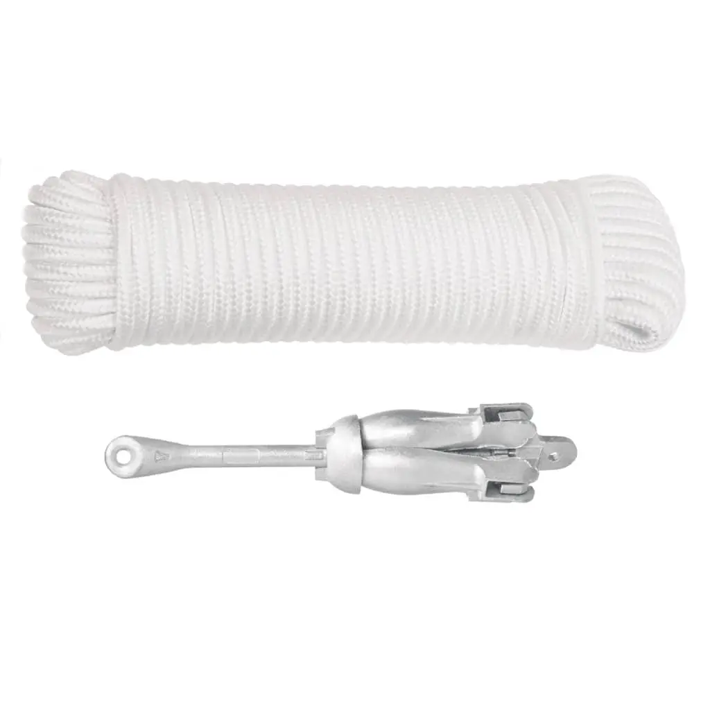 Folding Anchor 1.5kg for Boat Dinghy Kayak 4-Claw Grapnel