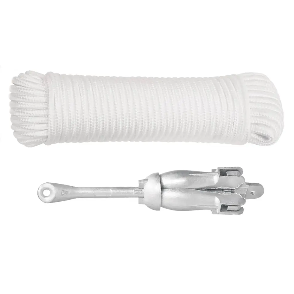 Folding Anchor for Boats Kayaks 2.5 kg 4-Claw Grapnel