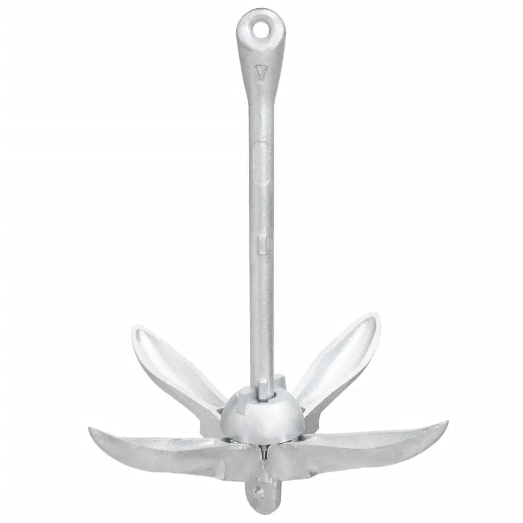 Folding Anchor for Boats Kayaks 2.5 kg 4-Claw Grapnel
