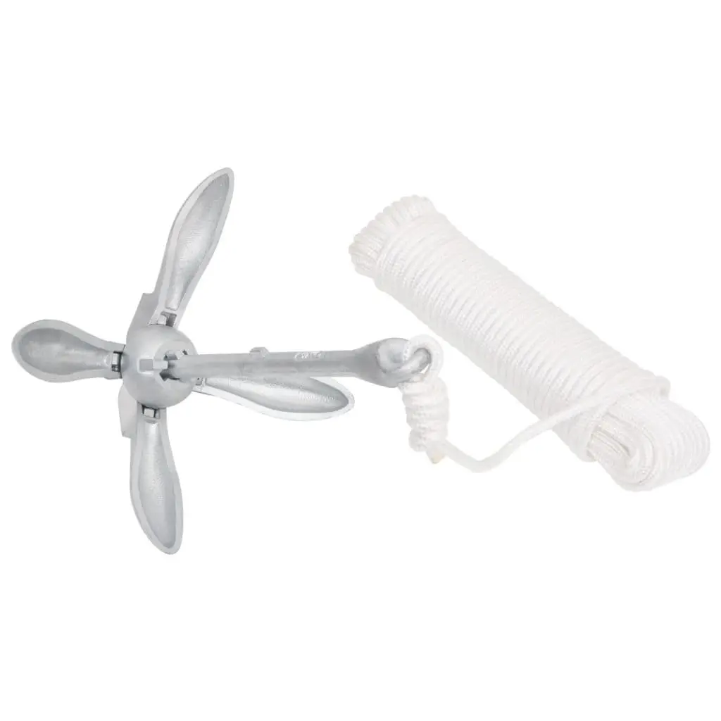 4-Claw Folding Anchor for Watercraft