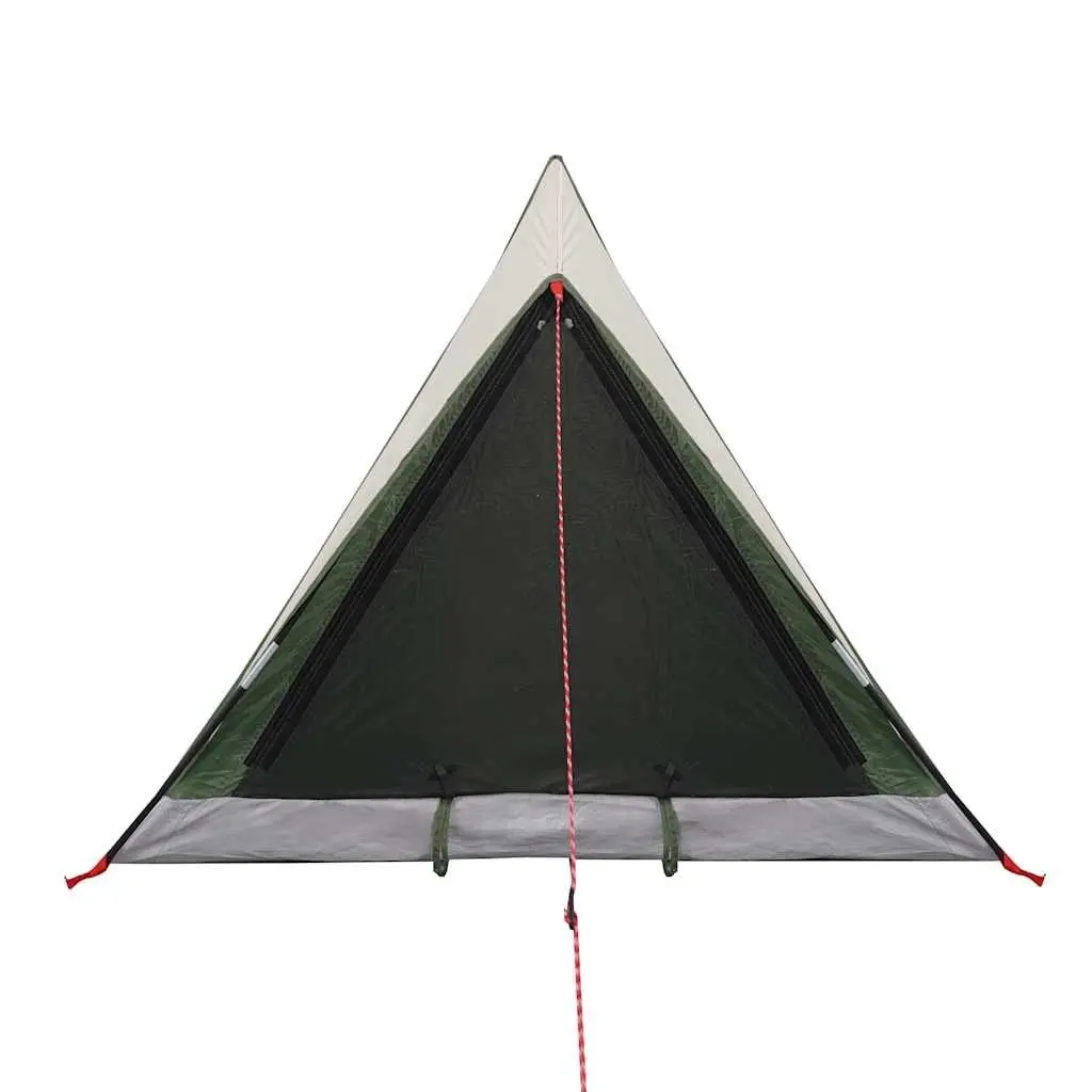 2-Person Camping Tent Green Waterproof Mosquito Protection