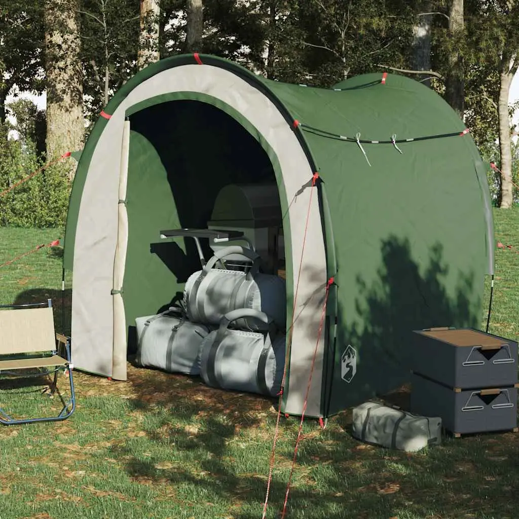 Storage Tent Green Waterproof Camping Outdoor Portable Easy Setup Fibreglass