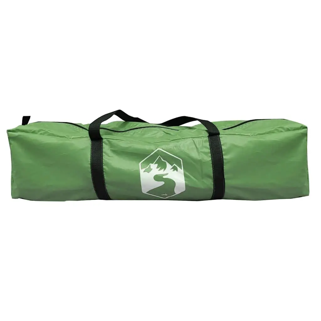 Camping Tent 4-Person Tipi Waterproof Outdoor Shelter Green
