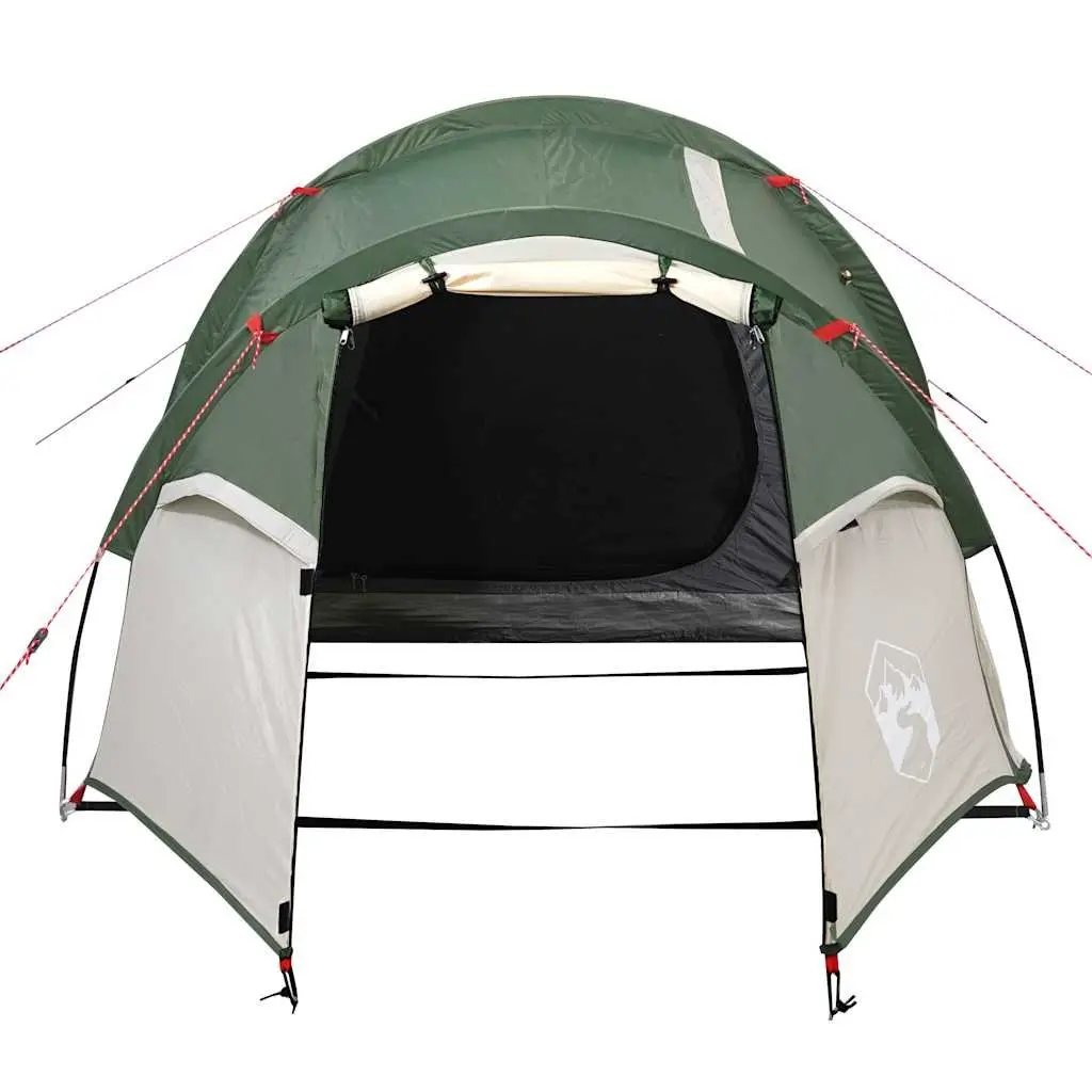 3-Person Green Tunnel Camping Tent
