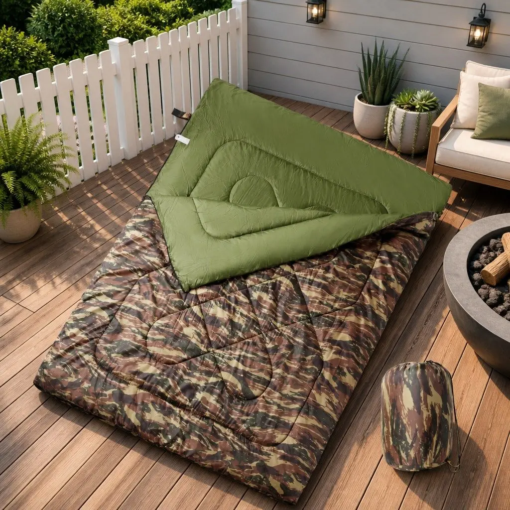 Double Sleeping Bag for Camping