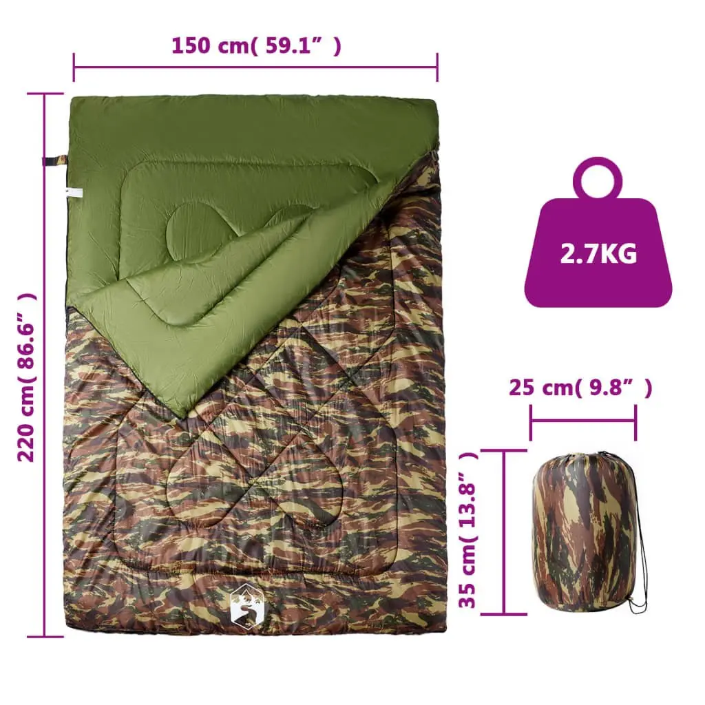 Double Sleeping Bag for Camping