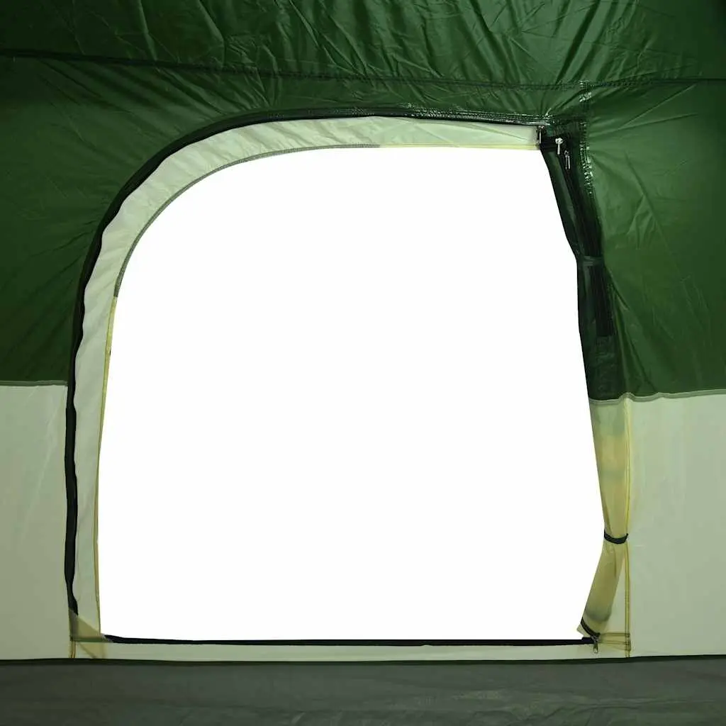 4 Person Portable Waterproof Camping Tent Green with Mesh Ventilation