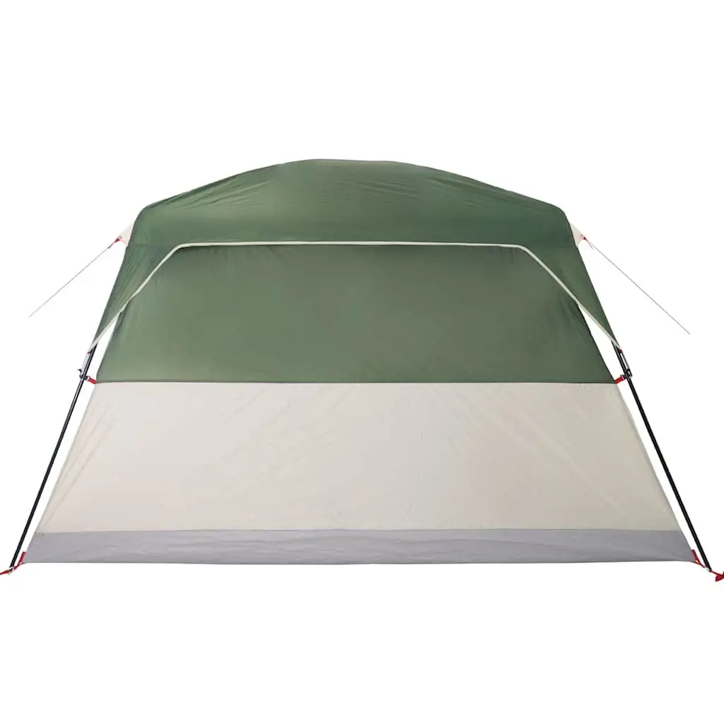 4 Person Portable Waterproof Camping Tent Green with Mesh Ventilation
