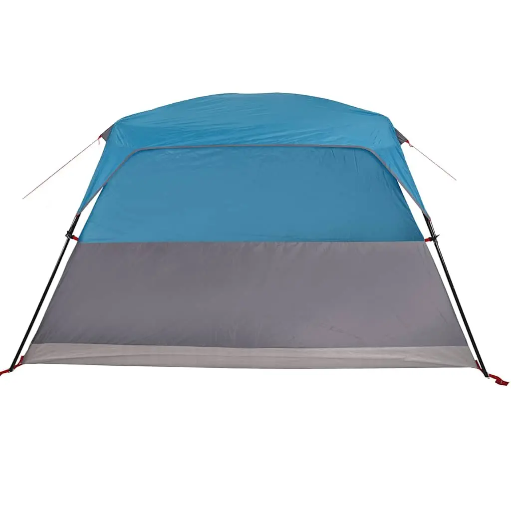 Camping Tent 4-Person Outdoor Waterproof Blue Adventure Shelter