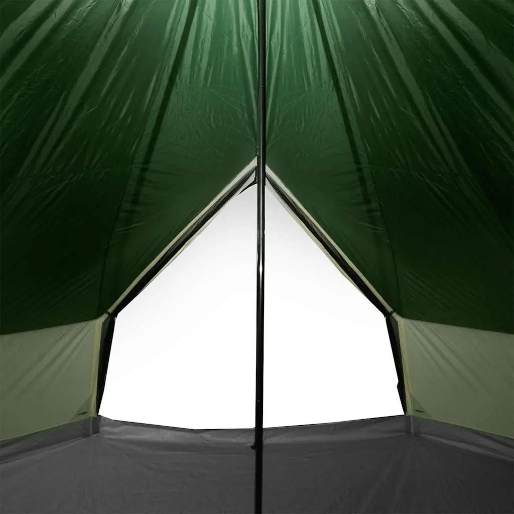 Camping Tent 8 Person Tipi Waterproof Green Outdoor Use