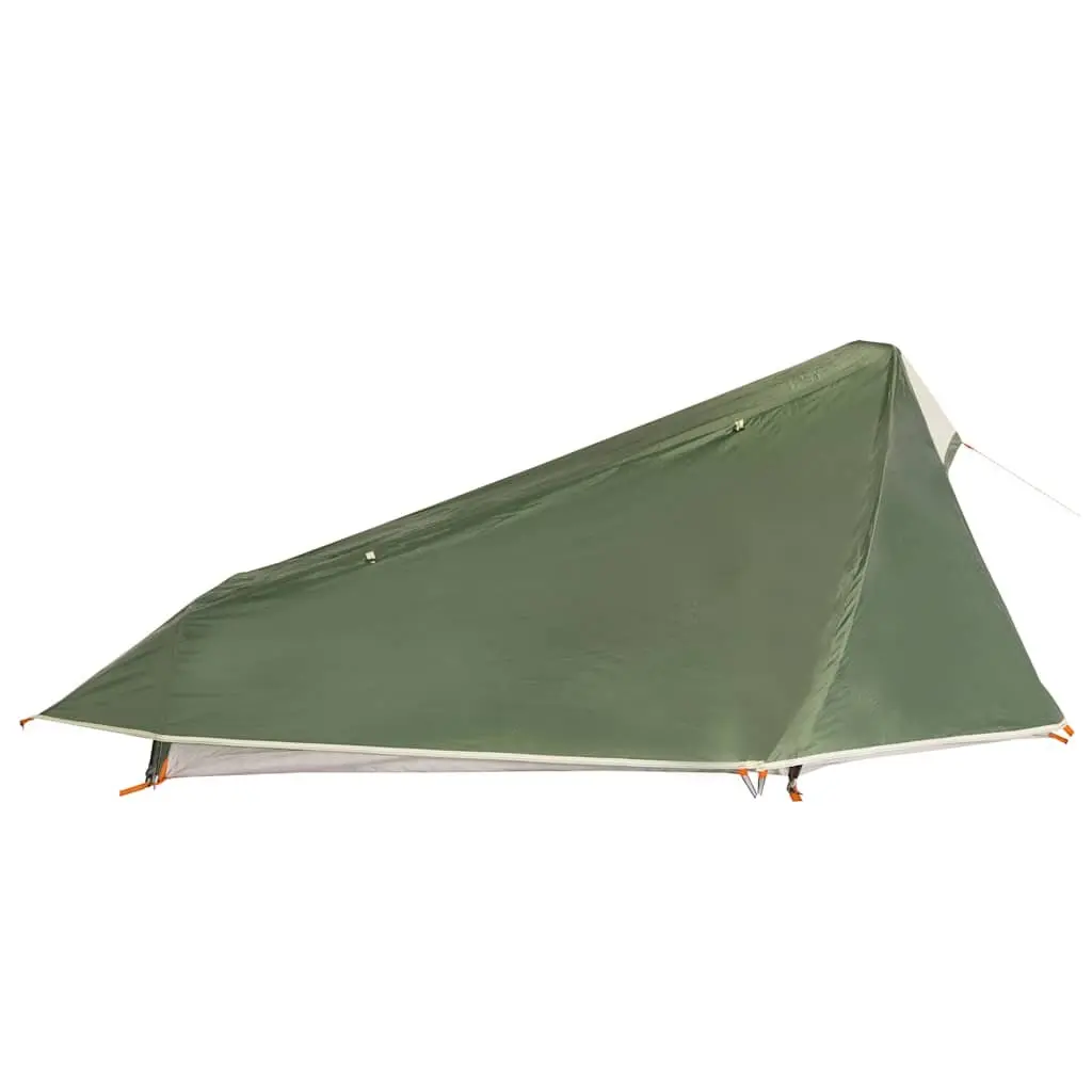 Camping Tent 1-Person Tunnel Waterproof Green Outdoor Hiking