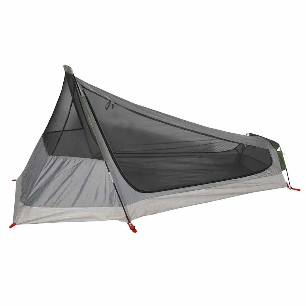 Camping Tent 1-Person Tunnel Waterproof Green Outdoor Hiking