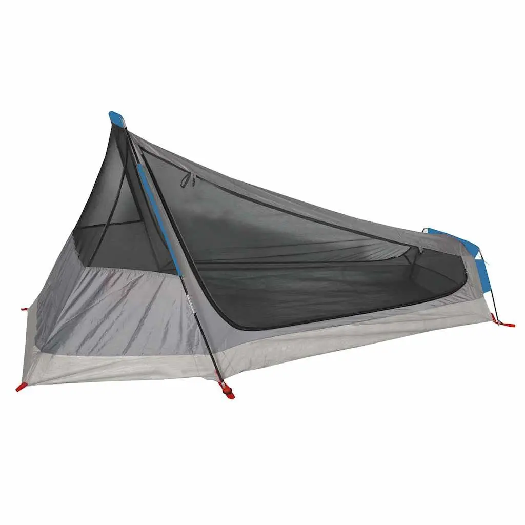 Camping Tent 1-Person Tunnel Waterproof Blue Outdoor Hiking