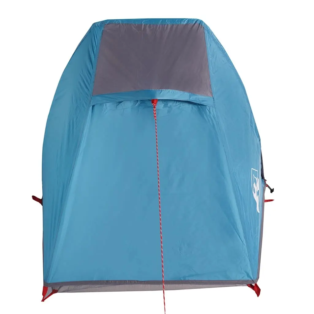 Camping Tent 1-Person Tunnel Waterproof Blue Outdoor Hiking