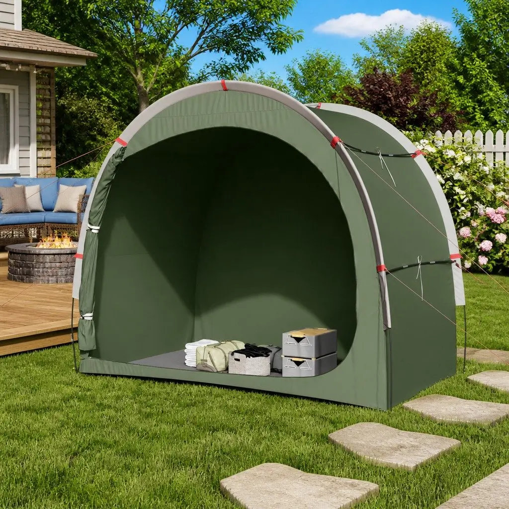 Storage Tent Green Waterproof Camping Organiser 1 Piece