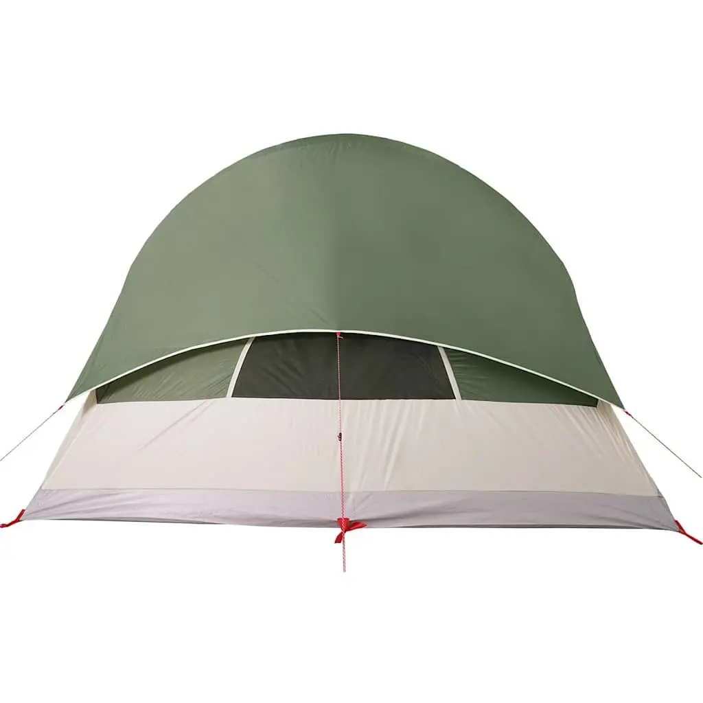 6-Person Family Tent Green Waterproof Camping Outdoor Shelter