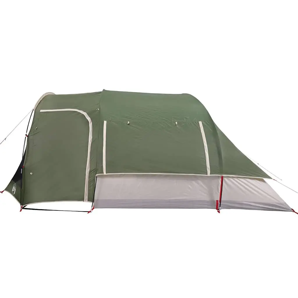 6-Person Family Tent Green Waterproof Camping Outdoor Shelter