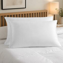 Gusseted Pillows Dimensions 50x75cm Medium-Firm Twin Pack
