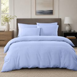 Bamboo Cooling Quilt Cover Set King 2000TC Pillowcases Breathable Bedding