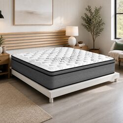 King Size Mattress Specifications: 5 Zone Pocket Spring Design