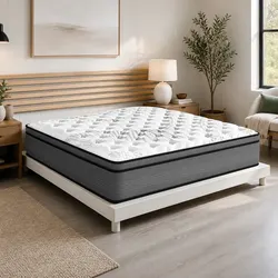 King Size Mattress Specifications: 5 Zone Pocket Spring Design