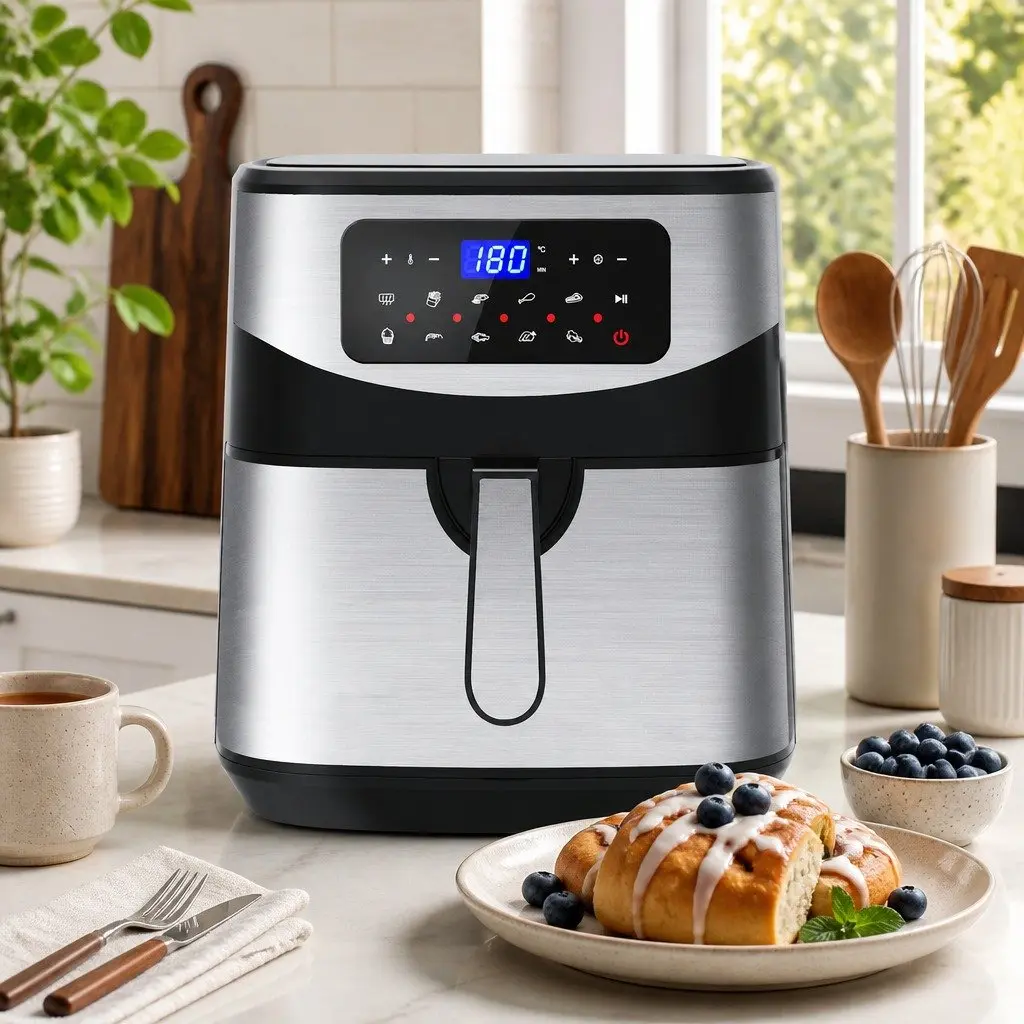 Digital Air Fryer Kitchen 12L Large Capacity Touch Screen Temperature Control