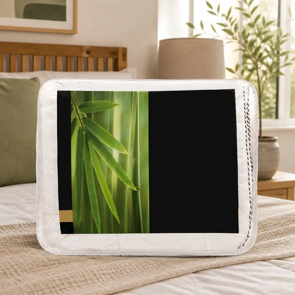 Bamboo Blend Quilt Single 250GSM Moisture Wicking Breathable Lightweight Doona 140cm x 210cm