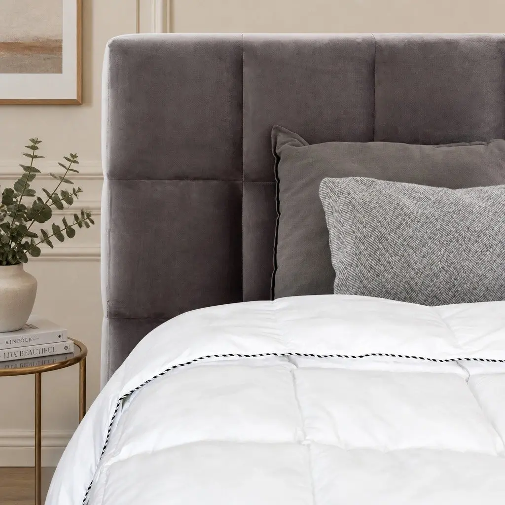 Bamboo Blend Quilt King Size Breathable Lightweight Doona Bedding