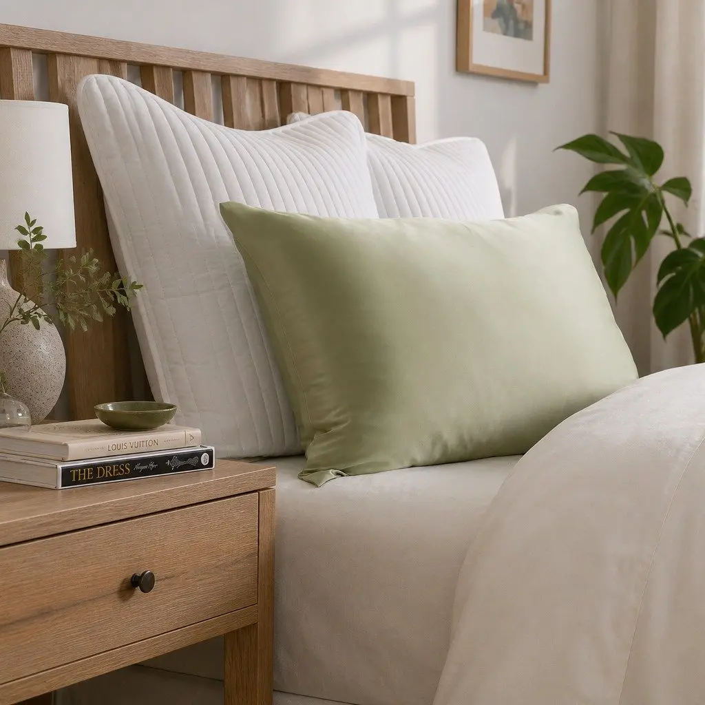 Dual-Sided Mulberry Silk Pillowcase