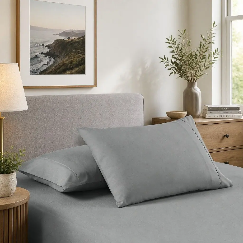 Single Bed Bamboo Cooling Sheet Set 2000TC
