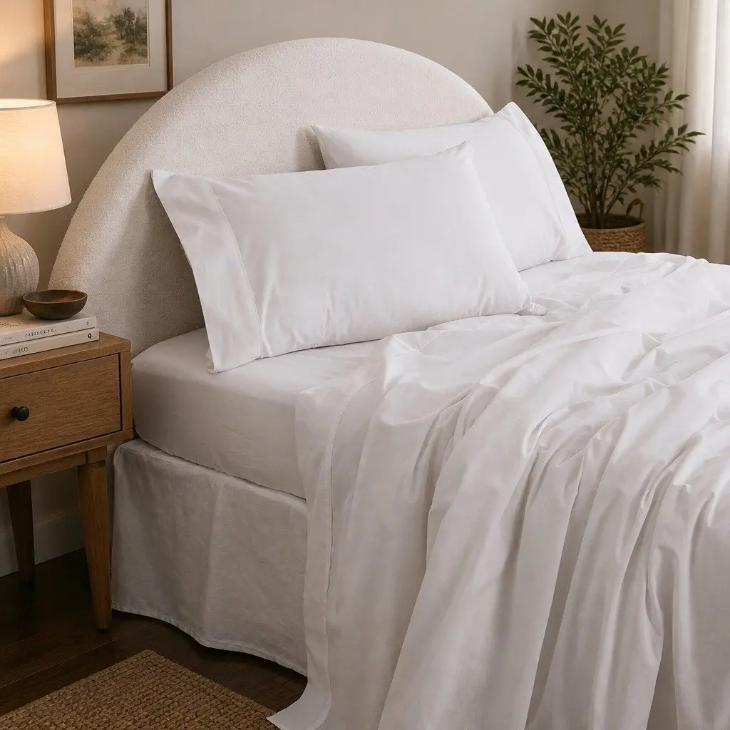 King Cotton Bedding Set with Vintage Wash