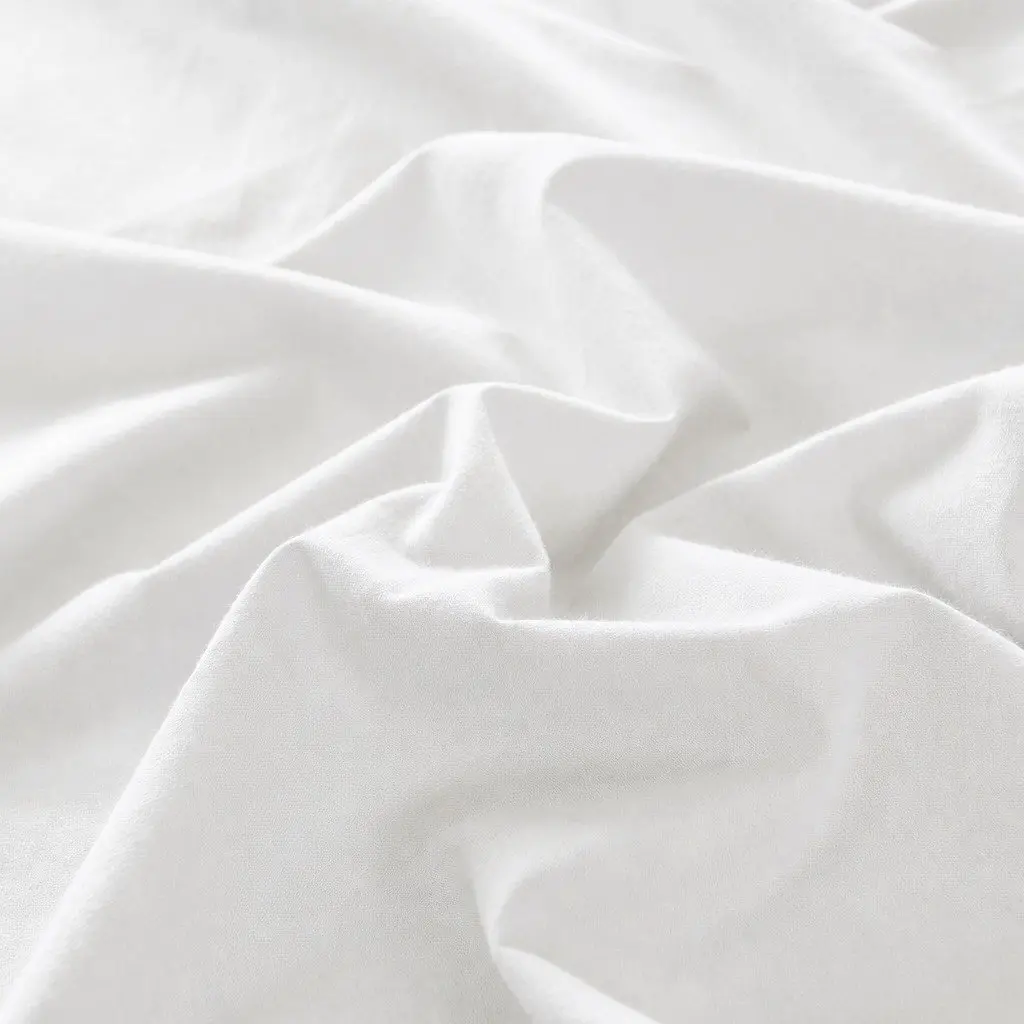King Cotton Sheet Set Bedroom King Size Vintage Washed Pure Cotton Soft Breathable