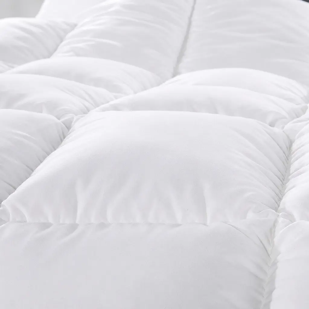Goose Feather Down Quilt King Size 500GSM Cotton Cover All Season Bedding