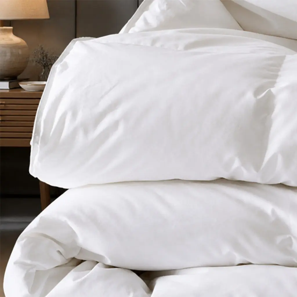 Duck Feather Down Quilt Double 500GSM 95% Feather 5% Down Ultra Soft Cotton
