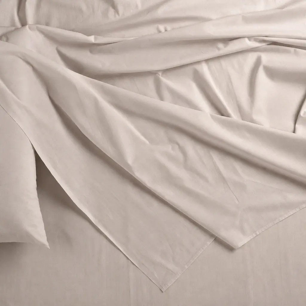 King Bamboo Blend Sheet Set 1000TC Warm Grey Bedroom Bedding Luxury Soft Sheets