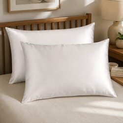 Specifications for Twin Pack Mulberry Silk Pillowcases 51x76cm