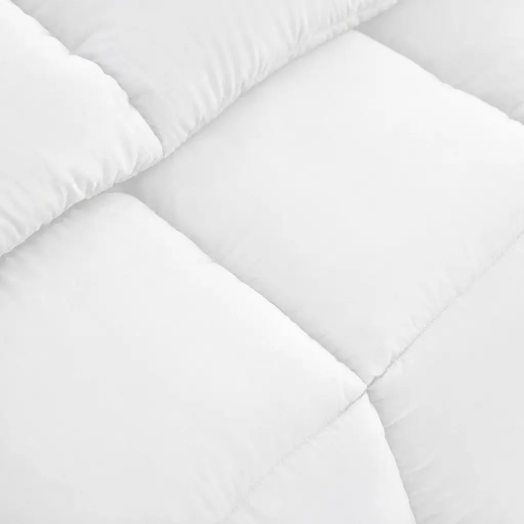 Bamboo Quilt Single 350GSM Lightweight Doona Bedding Sateen Cover