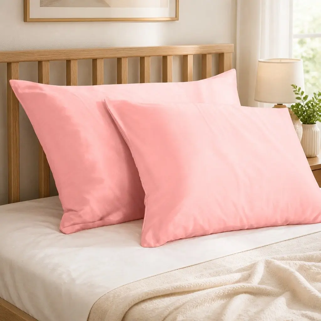 Blush Mulberry Silk Pillowcases 51x76cm