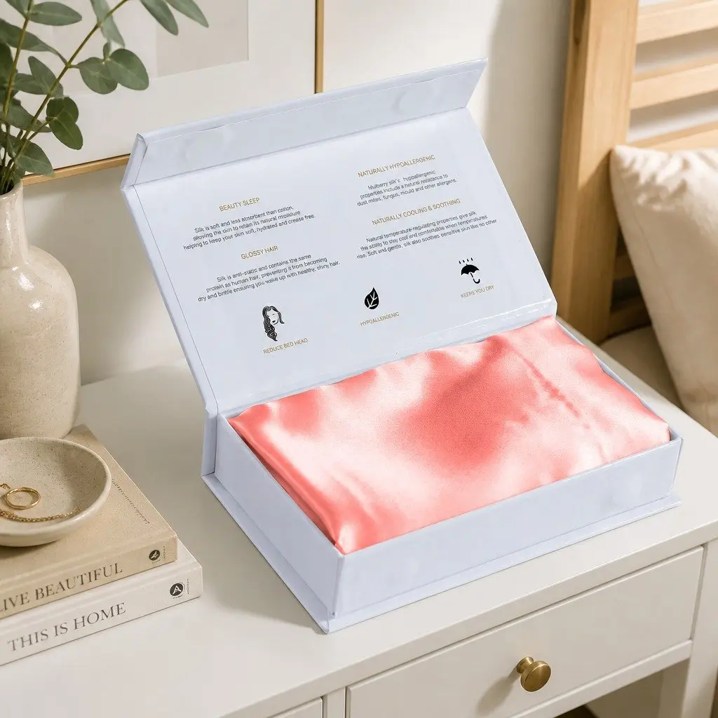 Blush Mulberry Silk Pillowcases 51x76cm