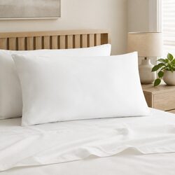 Dimensions of Hotel Pillow with Gusseted Design for Support