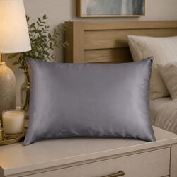 Specifications for Charcoal Silk Pillowcase 51cm x 76cm