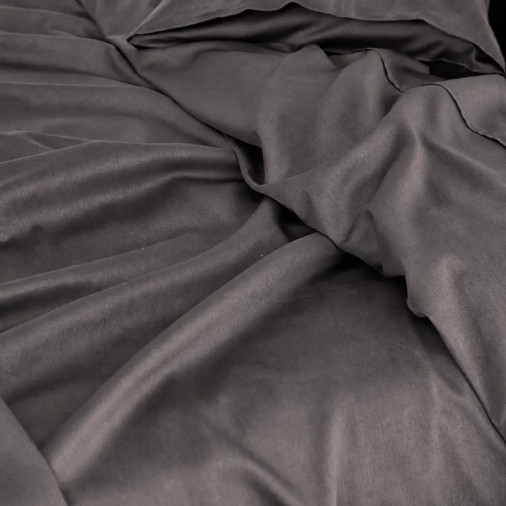 Bamboo Cotton Sheet Set Queen Bedroom 1000TC Flat Fitted Pillowcases