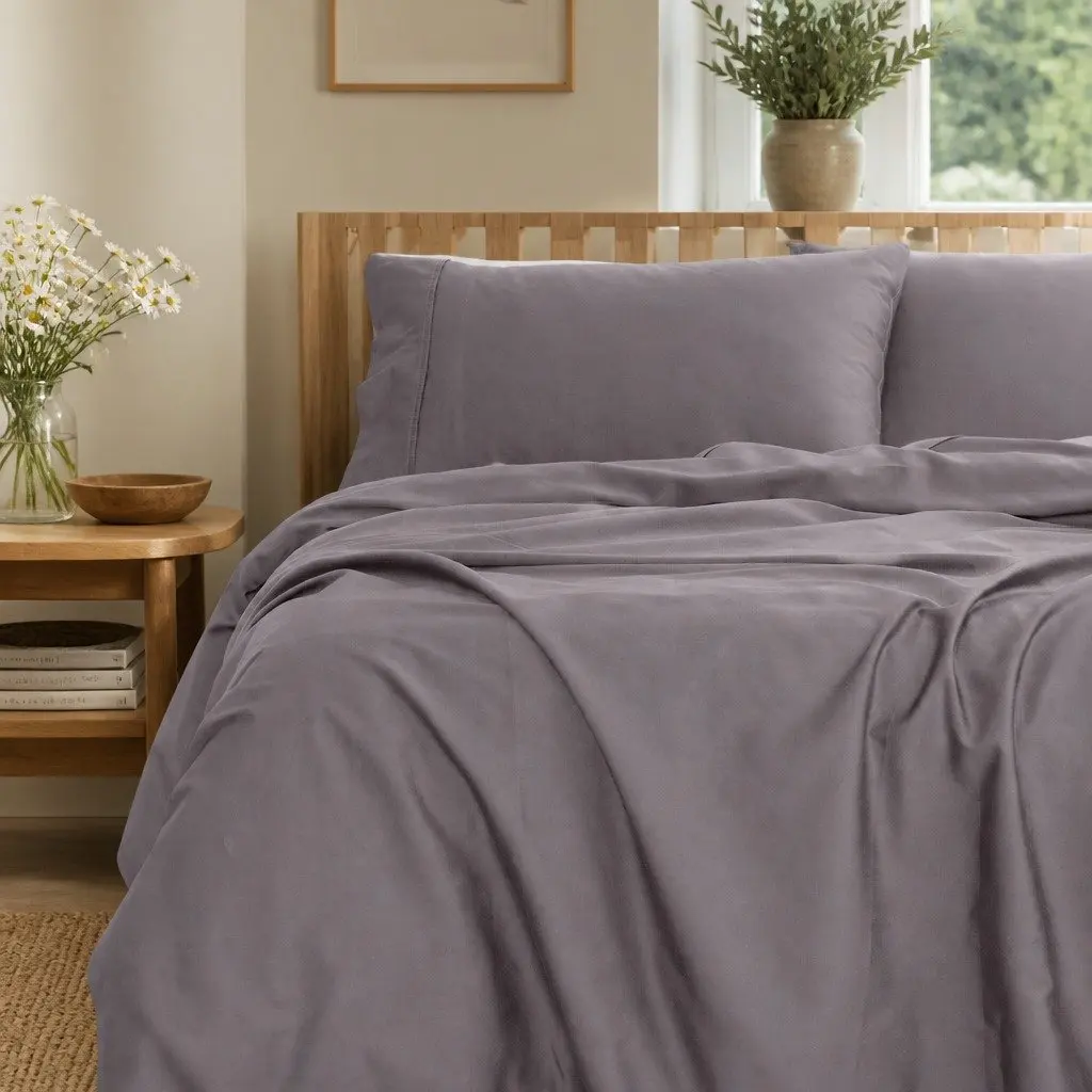 Queen 1000 Thread Count Bamboo Cotton Bedding Set