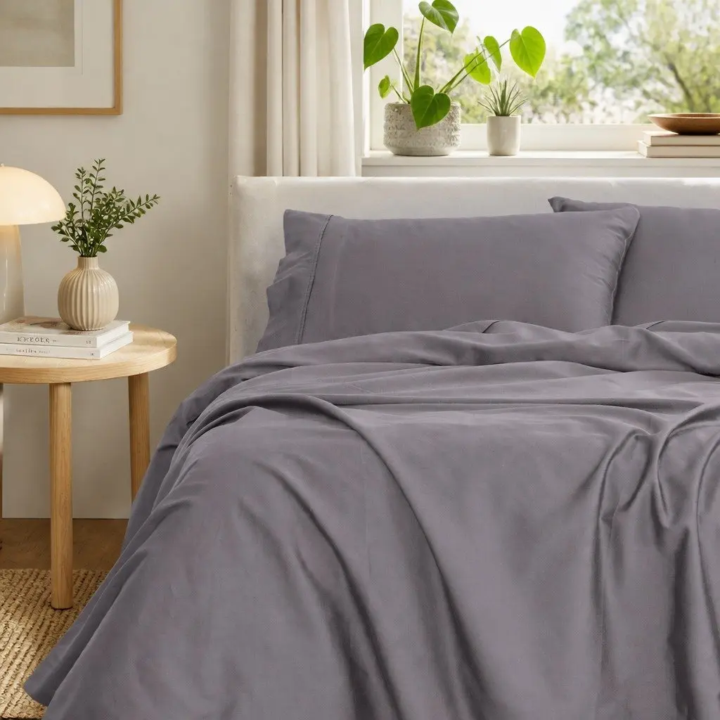 King Bamboo Cotton Sheet Set 1000TC