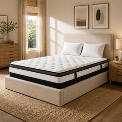 Queen Hybrid Pocket Spring Mattress - Dimensions and Specs