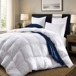 Single Goose Down Quilt Dimensions: 140cm x 210cm